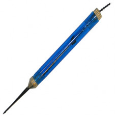 Fishing Baiting Needle with stops blue