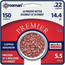 Crosman Copper Magnum Domed Airgun Pellet .22 Calibre 14.4 Grain tin of 150