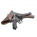 Webley MKVI Service 6 inch Revolver 12g co2 Air Pistol .22 calibre Pellet version .455 Aged Battlefield Finish