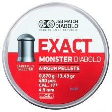 JSB Exact Monster Pellets 4.52mm .177 Calibre 13.43 grain Tin of 400