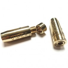 11.05mm Highly Polished Brass VIPER Airgun Silencer Adaptors To Fit Most 11.05mm Barrels ( Made in UK ) with allen key and thread protector included